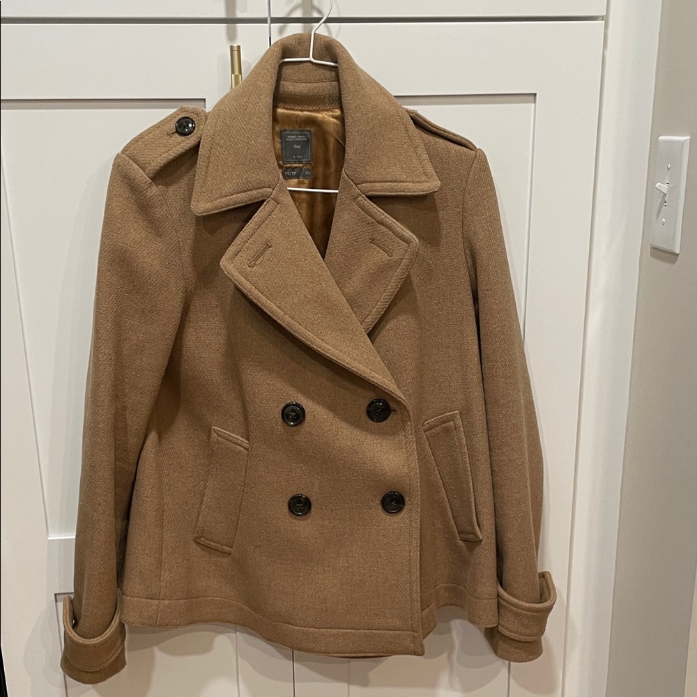 GAP Tan Pea Coat